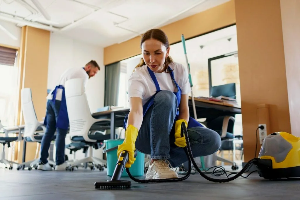 A professionally cleaned and welcoming commercial space